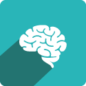 brain icon - In young men, it is usually undervalued and attributed to psychological problems